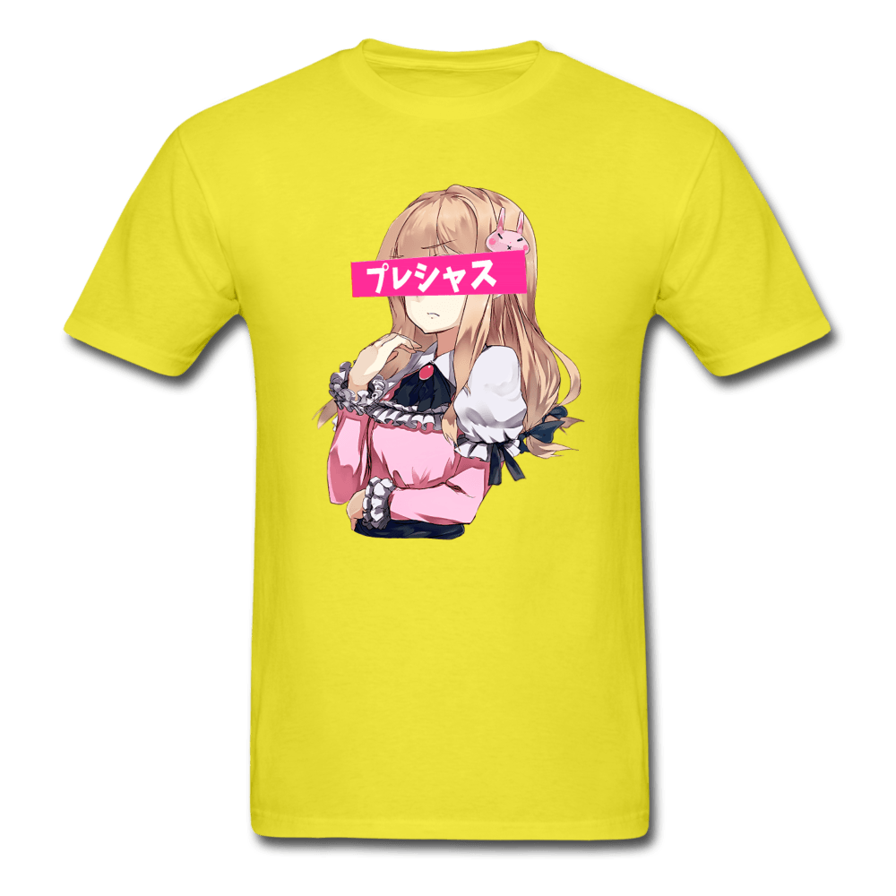 Angry Waifu T-Shirt - yellow