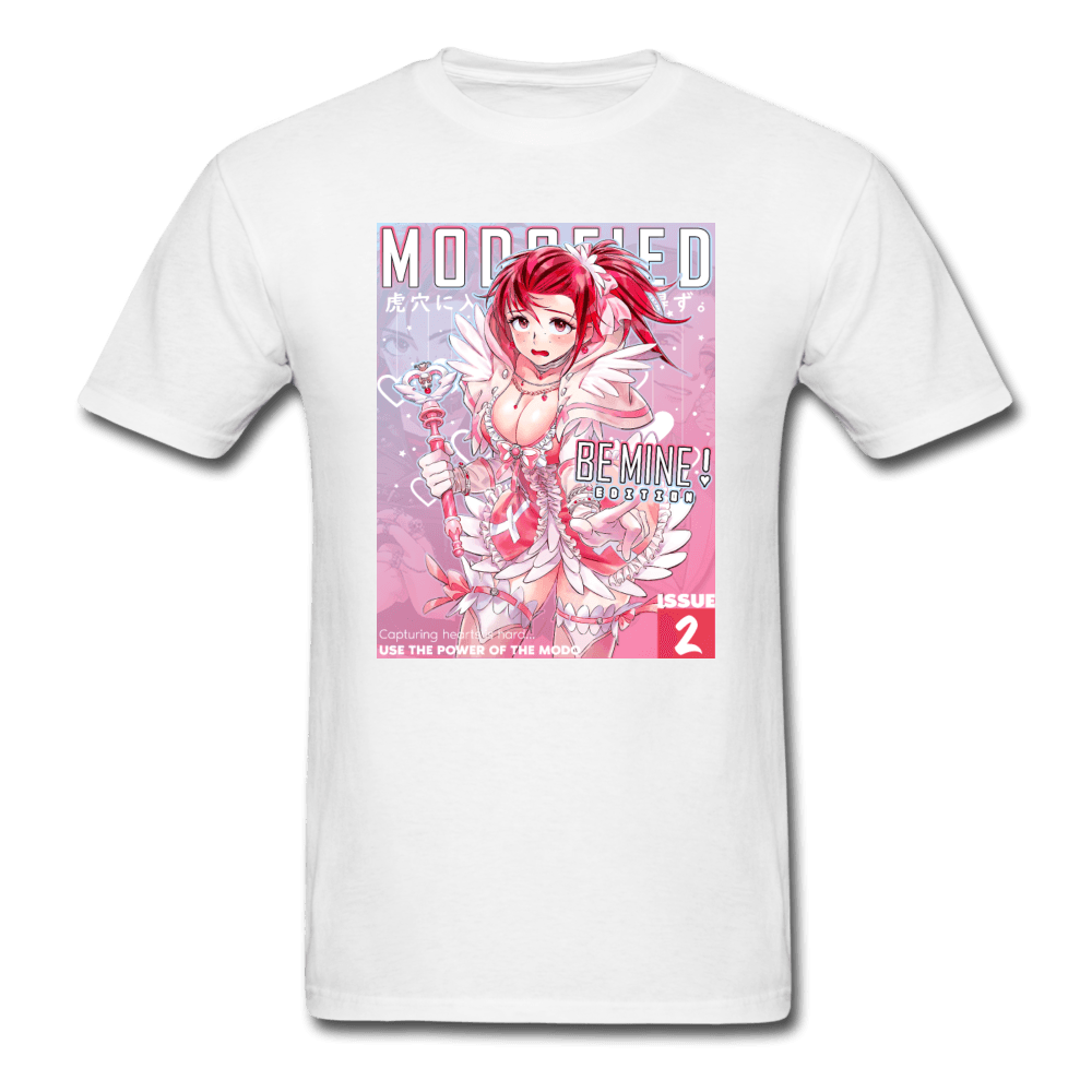 Be Mine Magazine T-Shirt - white