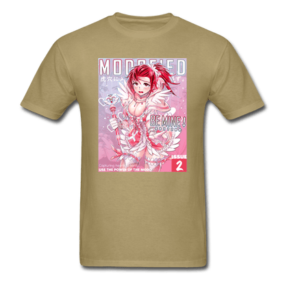 Be Mine Magazine T-Shirt - khaki