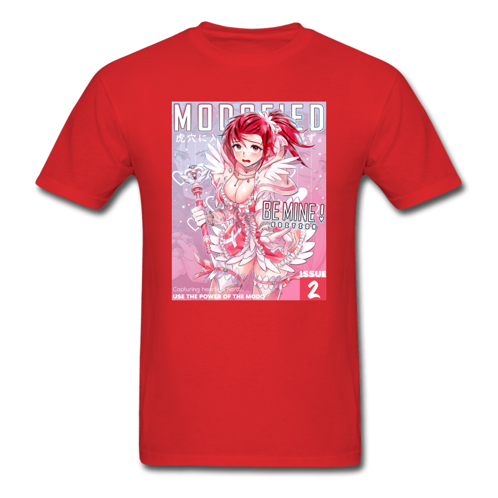 Be Mine Magazine T-Shirt - red