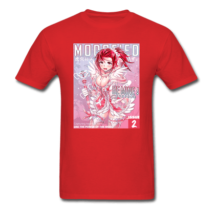 Be Mine Magazine T-Shirt - red