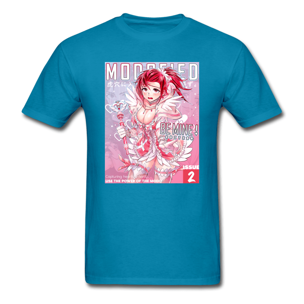 Be Mine Magazine T-Shirt - turquoise