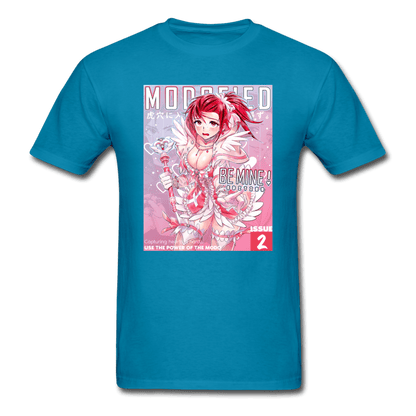 Be Mine Magazine T-Shirt - turquoise