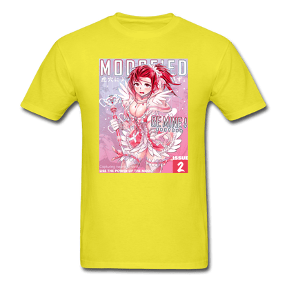 Be Mine Magazine T-Shirt - yellow