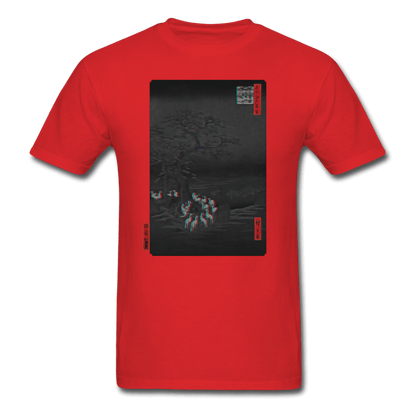 Ancient Kitsune T-Shirt - red