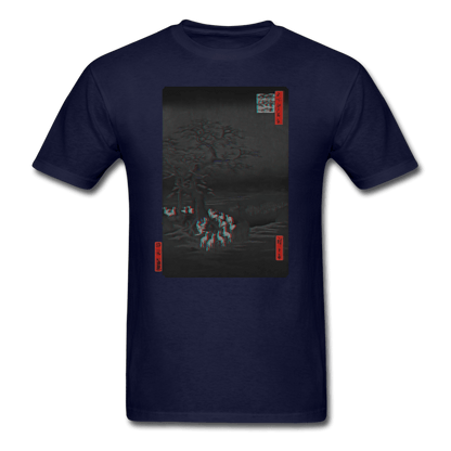 Ancient Kitsune T-Shirt - navy