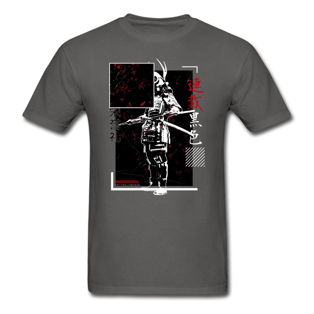 Samurai T-Shirt - charcoal