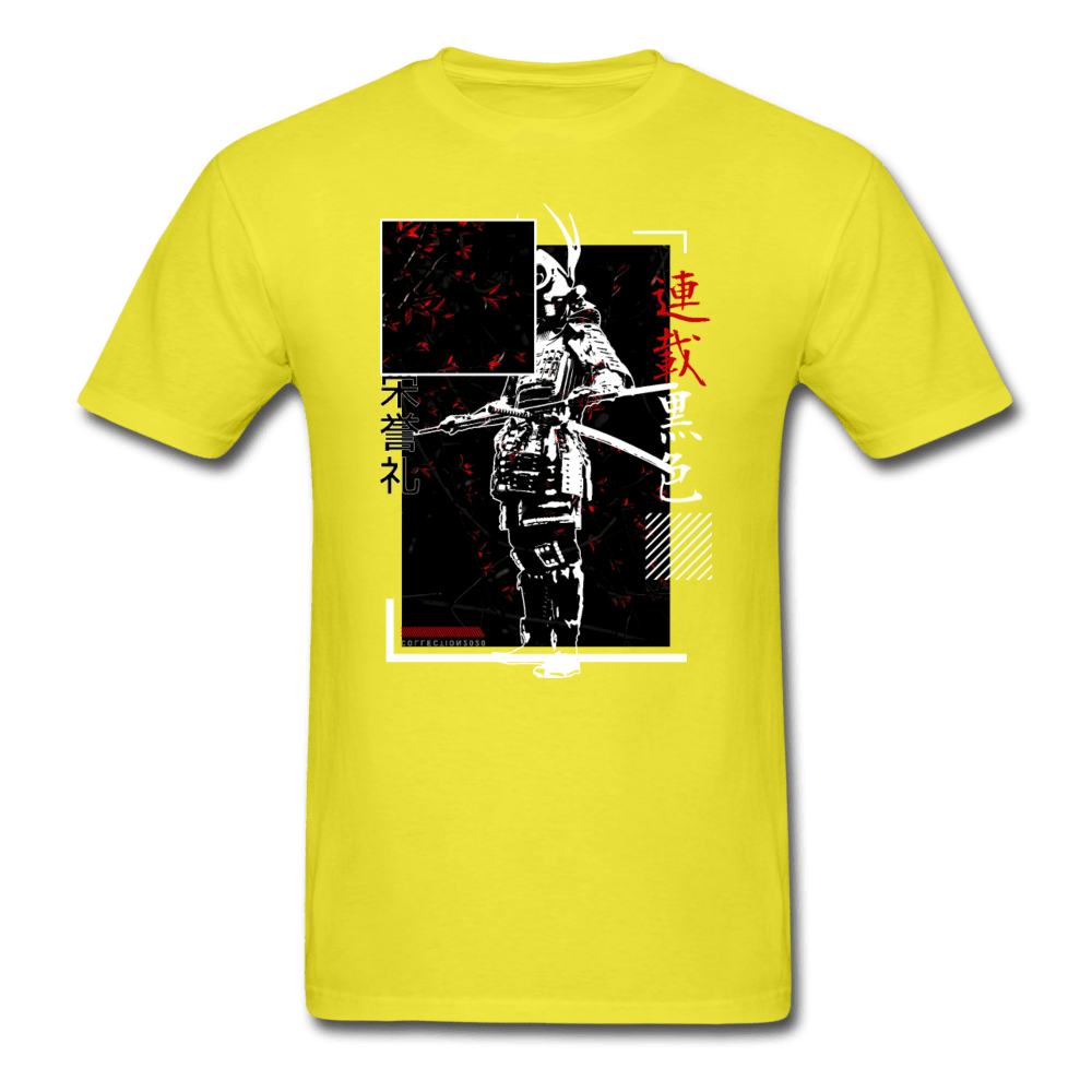 Samurai T-Shirt - yellow