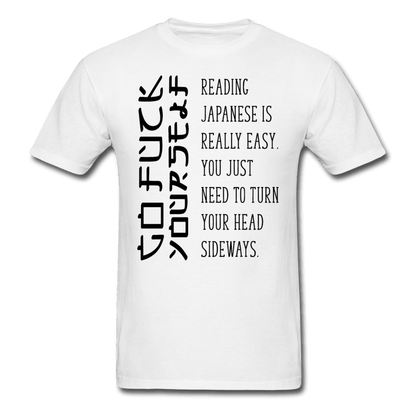 Reading Japanese T-Shirt - white