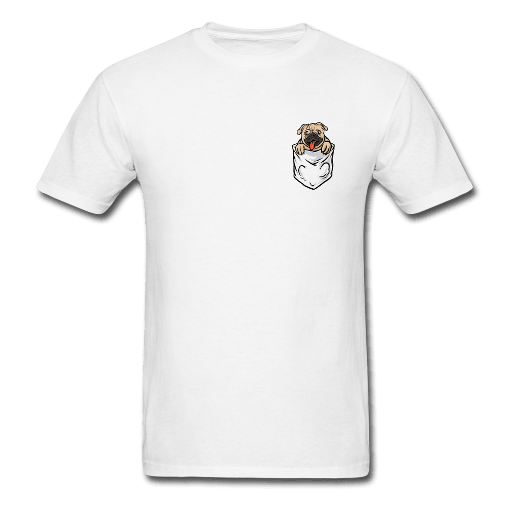 Pocket Puppy T-Shirt - white