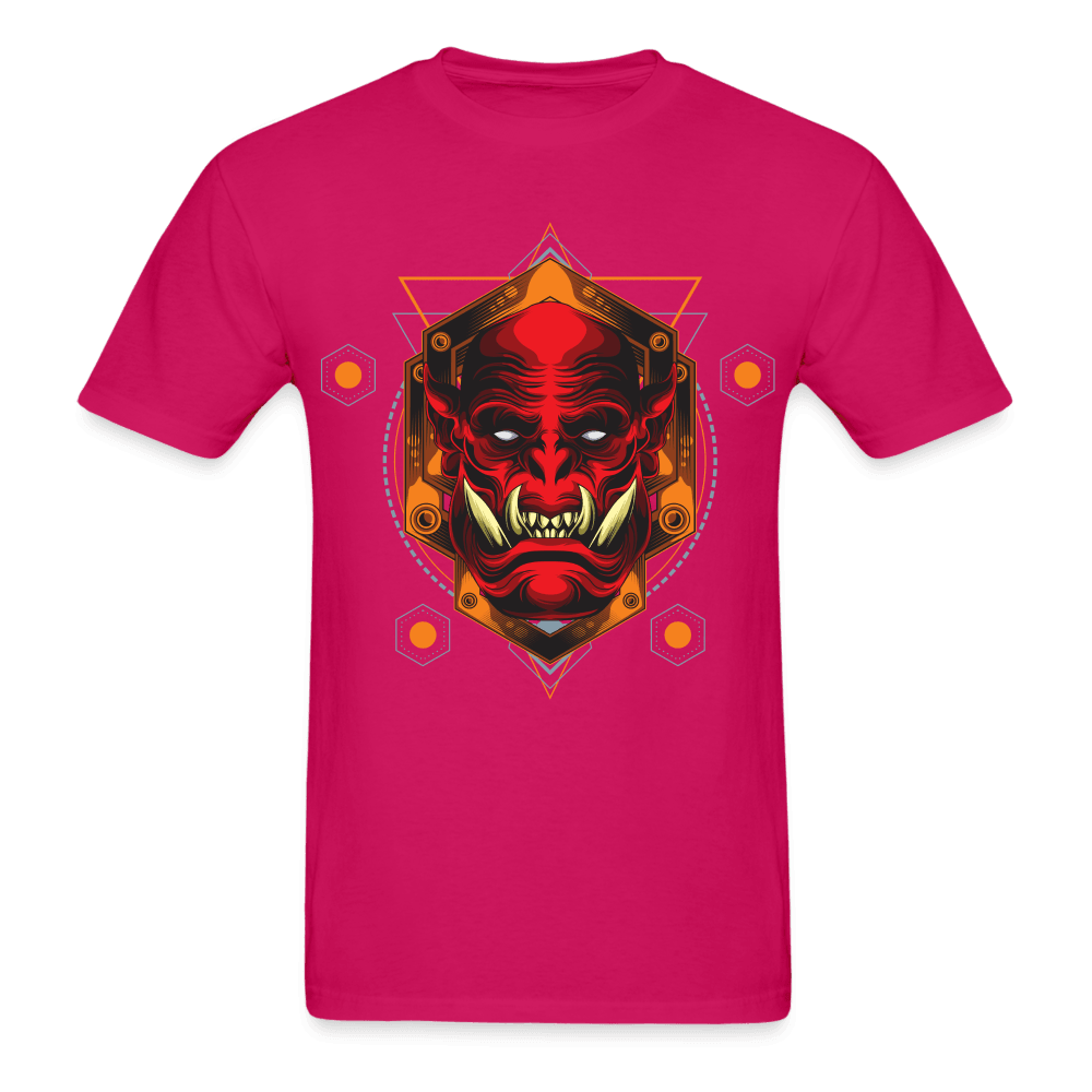 Demon Ogre T-Shirt - fuchsia