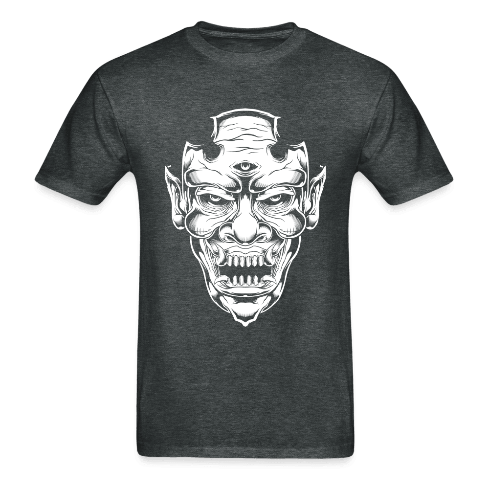 Three Eyed Demon T-Shirt - deep heather