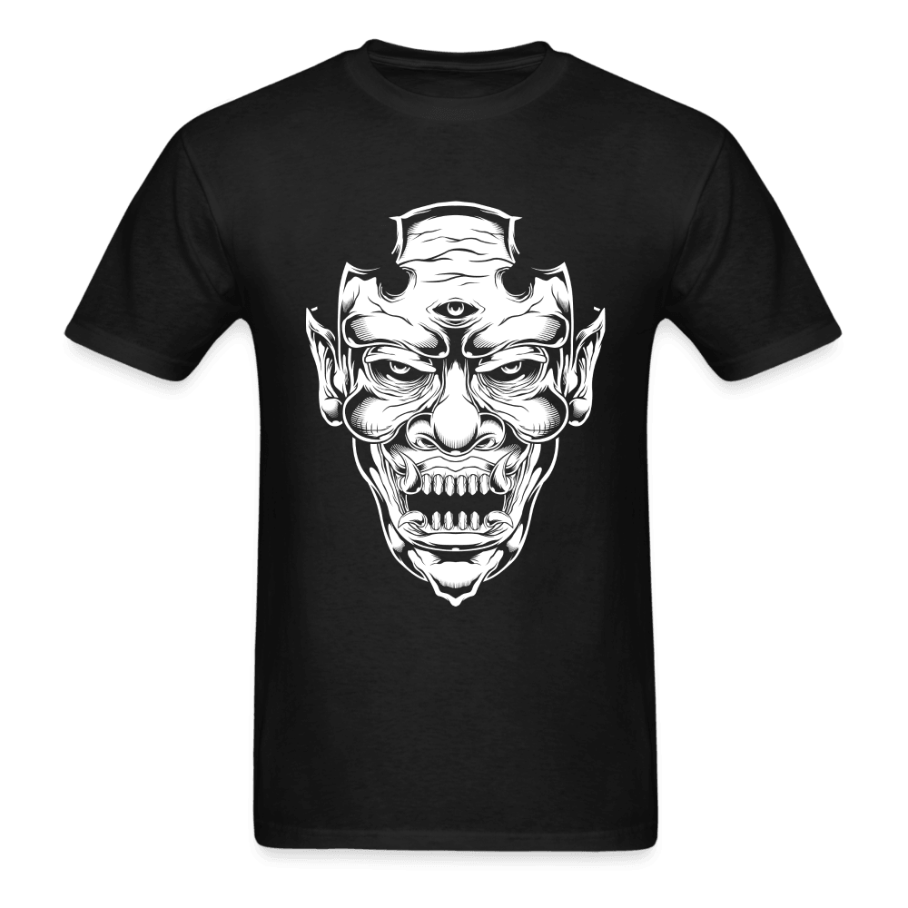 Three Eyed Demon T-Shirt - black