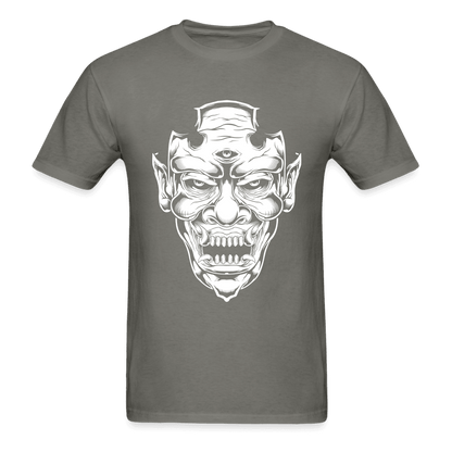 Three Eyed Demon T-Shirt - charcoal