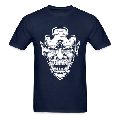 Three Eyed Demon T-Shirt - navy