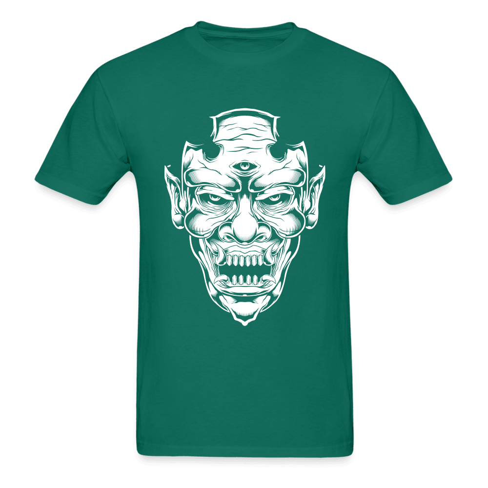 Three Eyed Demon T-Shirt - petrol