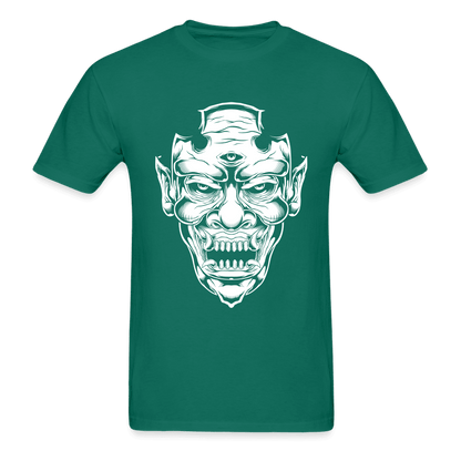 Three Eyed Demon T-Shirt - petrol