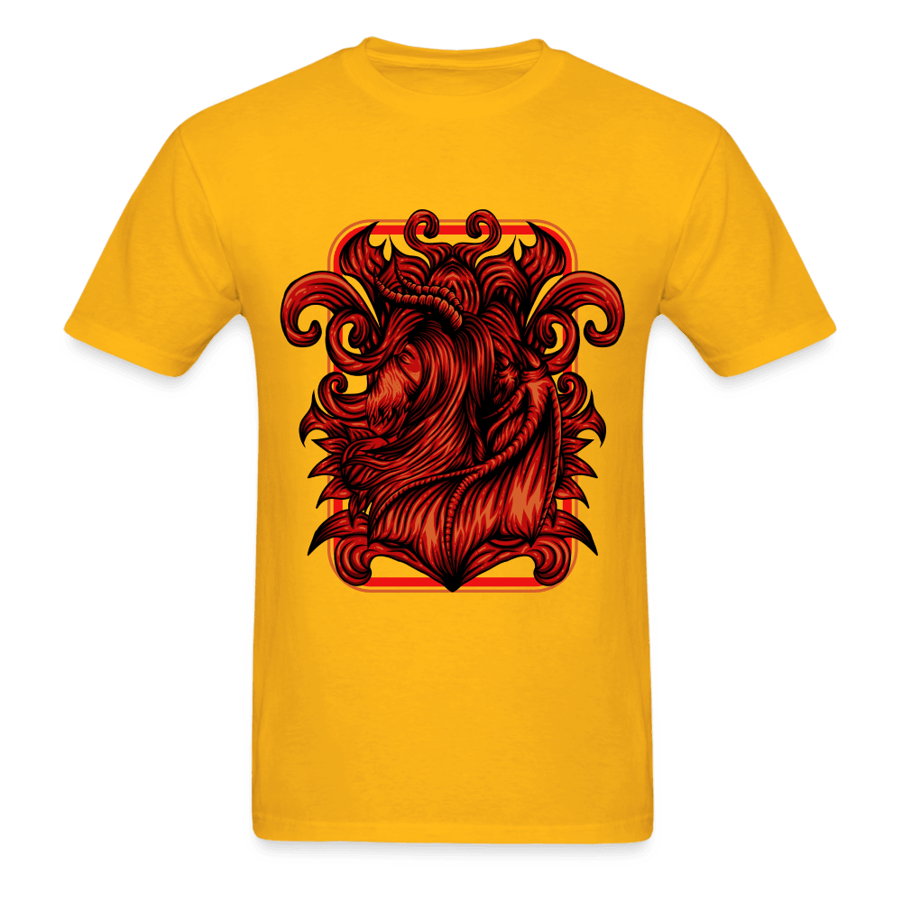 Demon Girl T-Shirt - gold