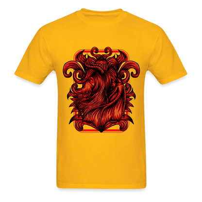 Demon Girl T-Shirt - gold