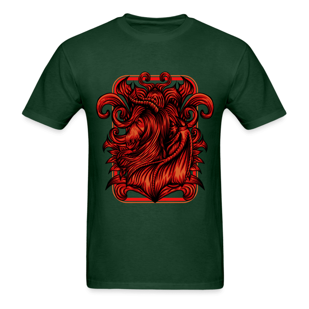 Demon Girl T-Shirt - forest green