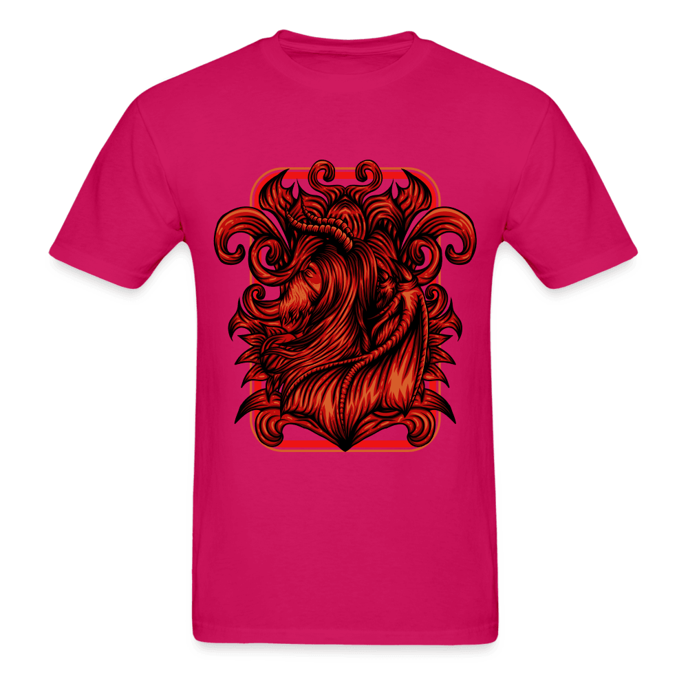 Demon Girl T-Shirt - fuchsia