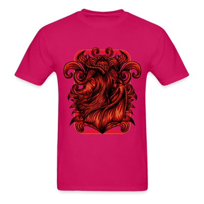 Demon Girl T-Shirt - fuchsia