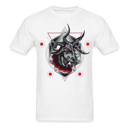 Demon Bull T-Shirt - white