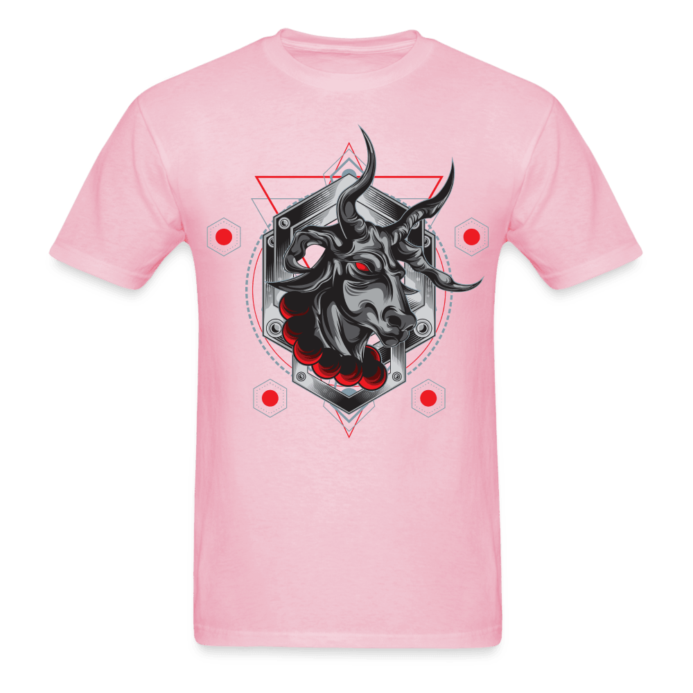 Demon Bull T-Shirt - light pink