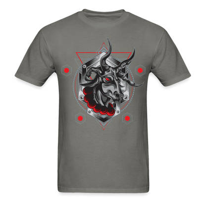 Demon Bull T-Shirt - charcoal