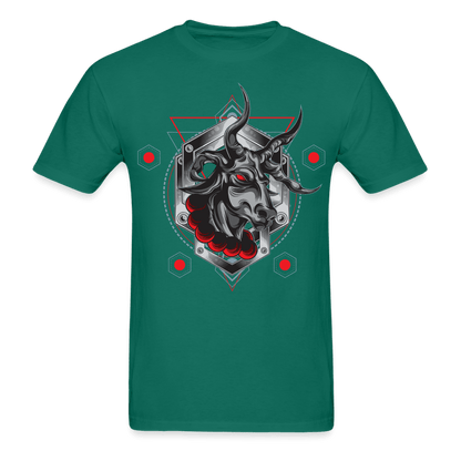 Demon Bull T-Shirt - petrol