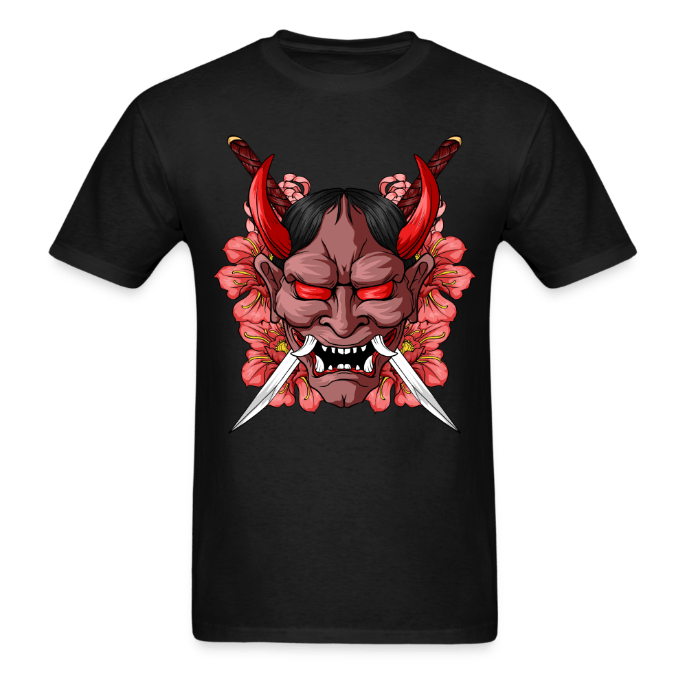 Demon Samurai T-Shirt - black