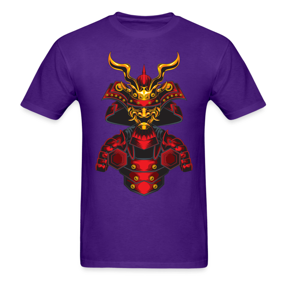 Demon Samurai T-Shirt - purple