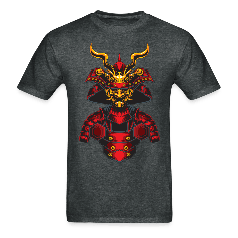 Demon Samurai T-Shirt - deep heather