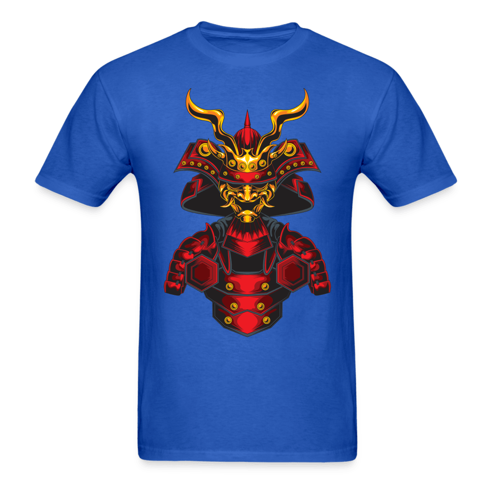 Demon Samurai T-Shirt - royal blue