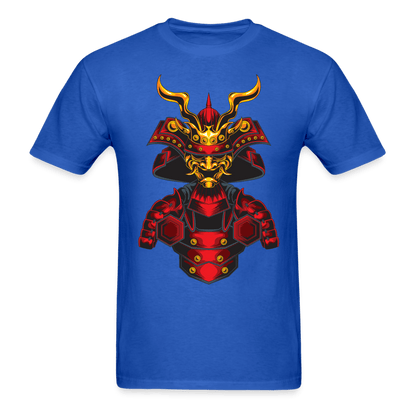 Demon Samurai T-Shirt - royal blue