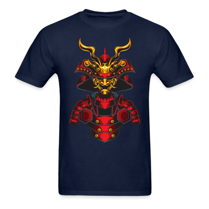 Demon Samurai T-Shirt - navy