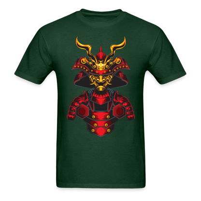 Demon Samurai T-Shirt - forest green