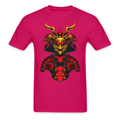 Demon Samurai T-Shirt - fuchsia