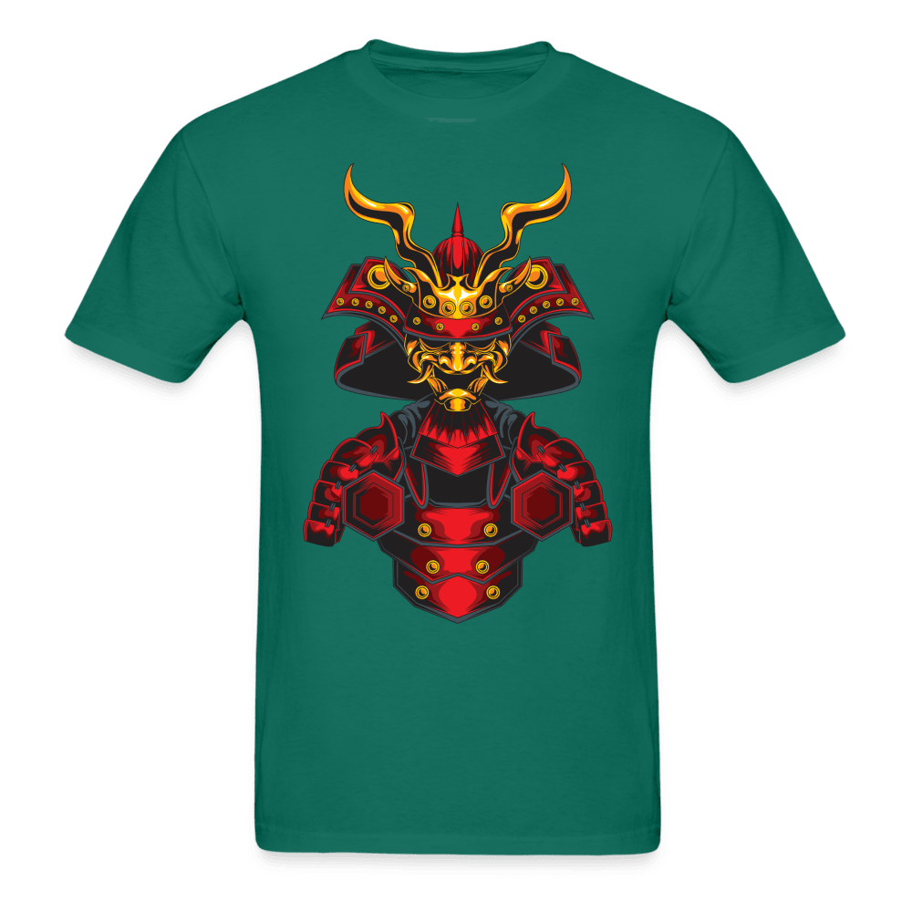 Demon Samurai T-Shirt - petrol