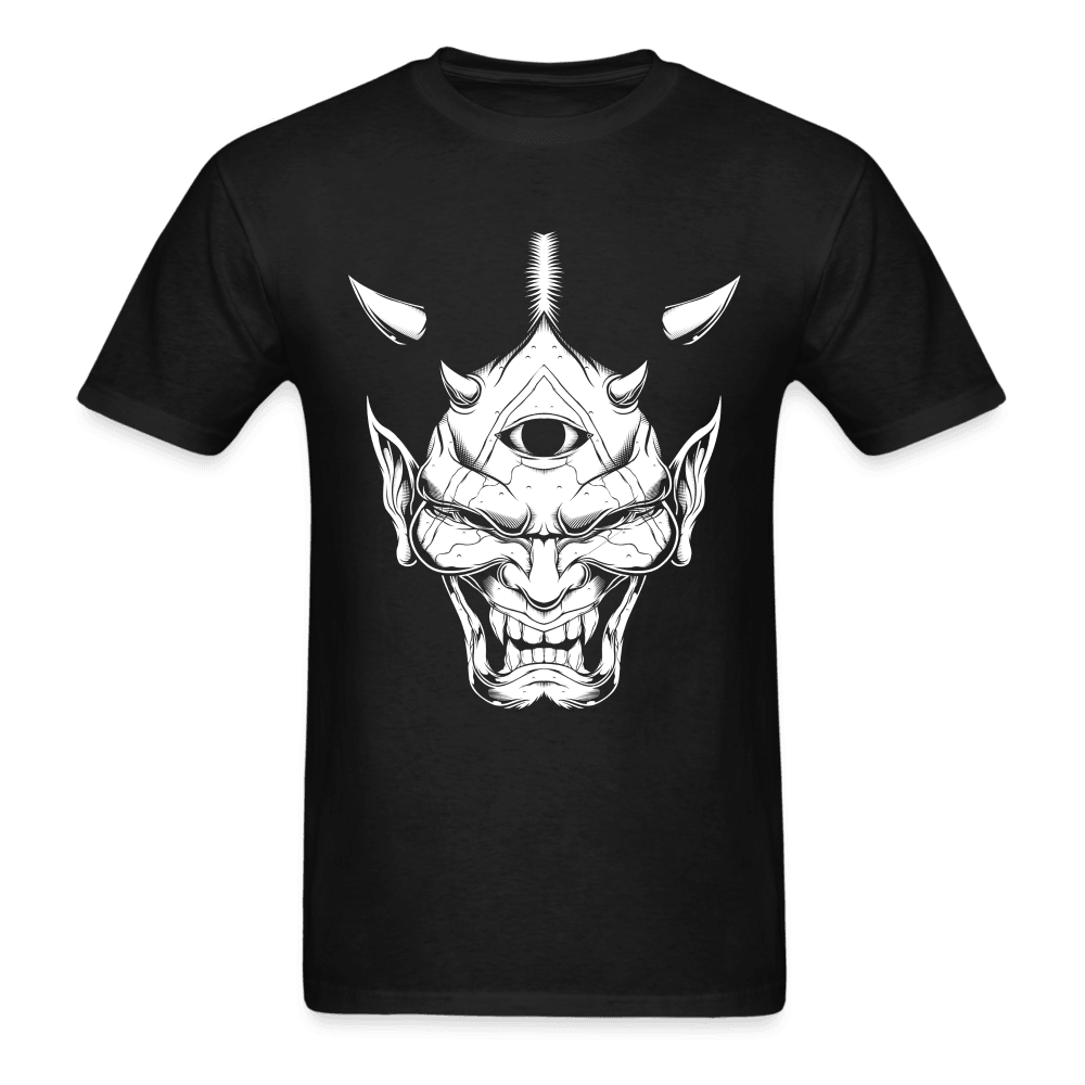 Three Eyed Demon T-Shirt - black