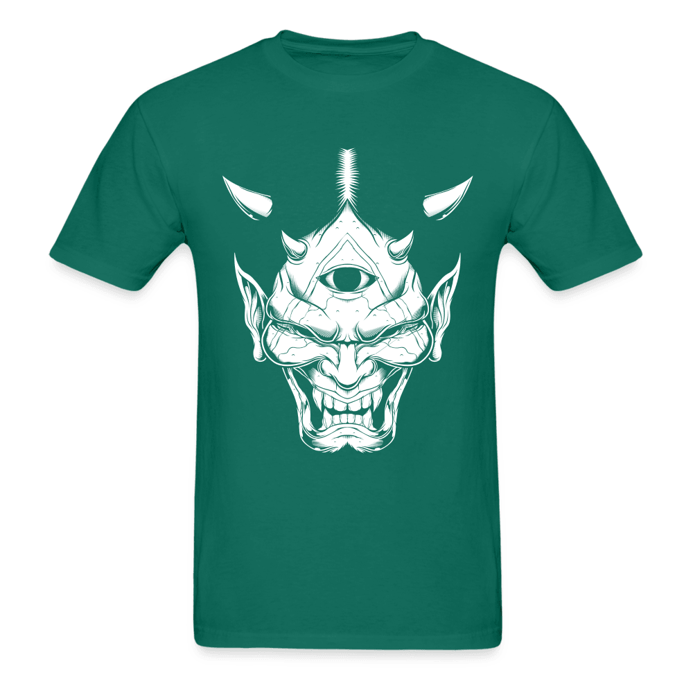 Three Eyed Demon T-Shirt - petrol