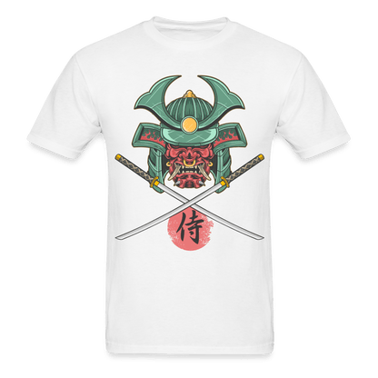 Demon Samurai T-Shirt - white