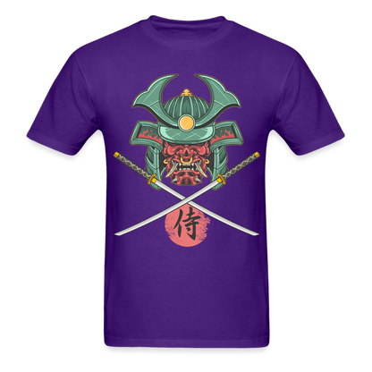 Demon Samurai T-Shirt - purple