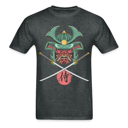 Demon Samurai T-Shirt - deep heather