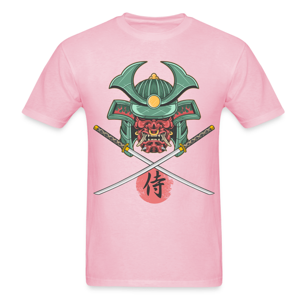 Demon Samurai T-Shirt - light pink