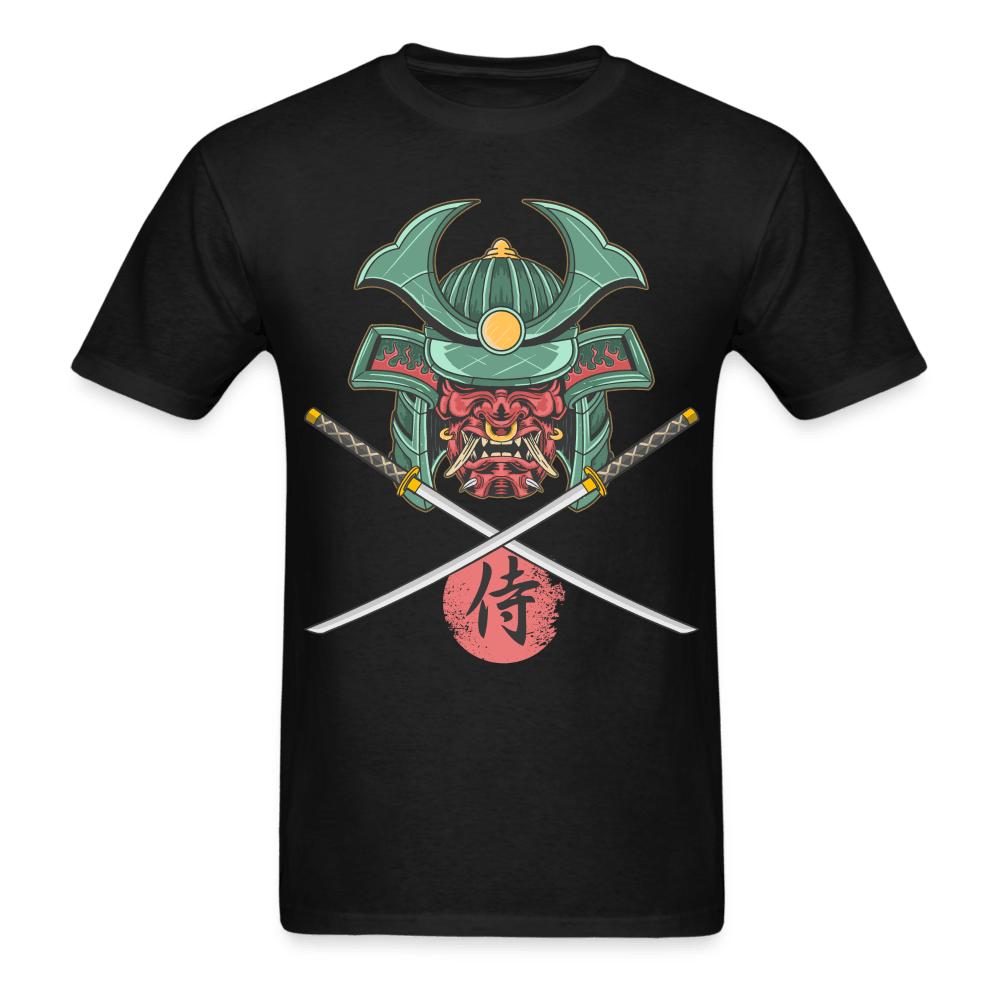 Demon Samurai T-Shirt - black