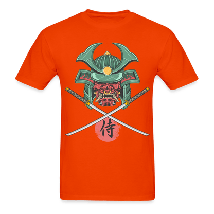 Demon Samurai T-Shirt - orange