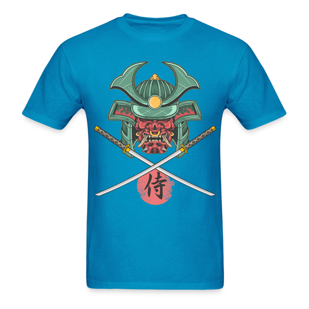 Demon Samurai T-Shirt - turquoise