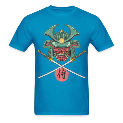 Demon Samurai T-Shirt - turquoise