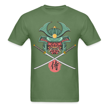 Demon Samurai T-Shirt - military green